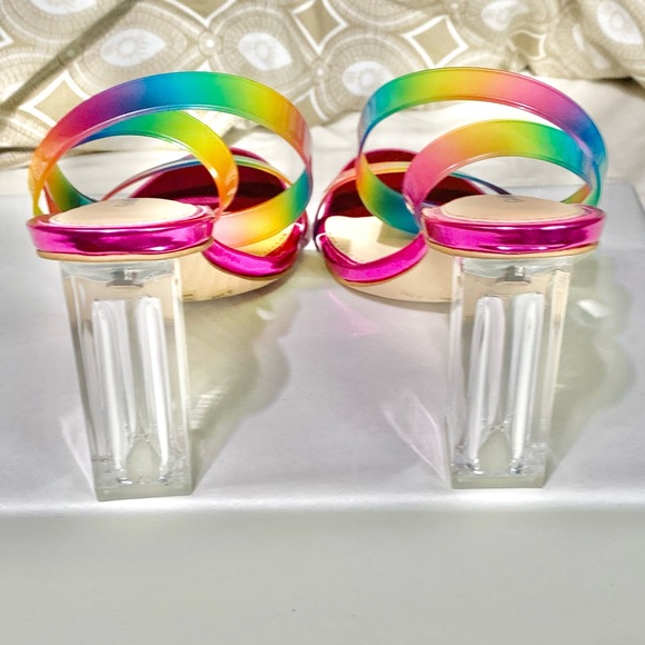 Gianni Bini Liyra Rainbow Heels NWOB - Picture 4 of 12